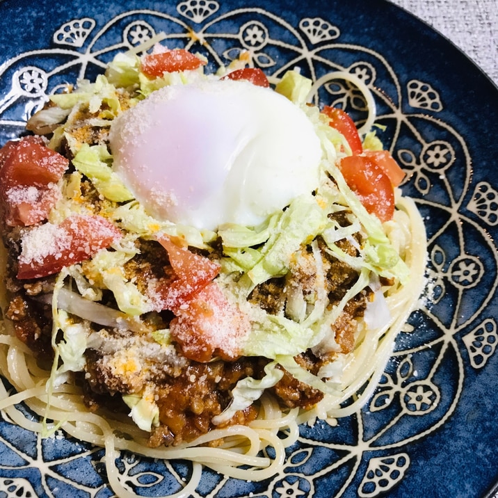 タコス風パスタ